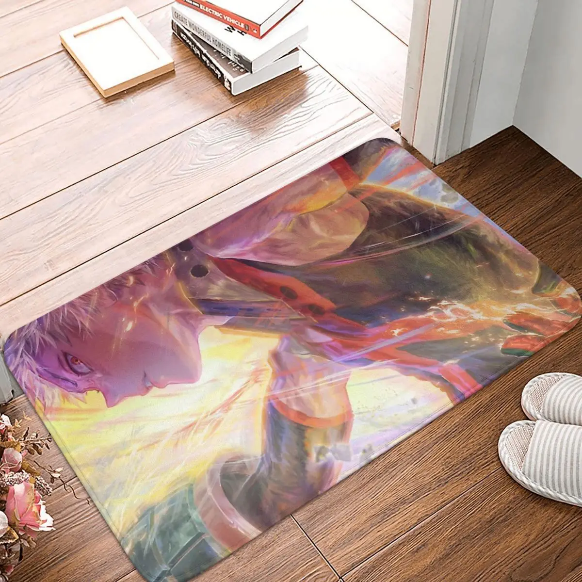 

Мой герой академия приключения аниме коврик для ванной Katsuki Bakugou придверный коврик кухонный ковер входная дверь ковер домашний декор