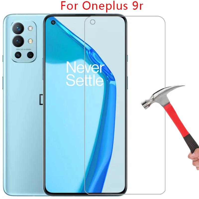

screen protector for oneplus 9r protective tempered glass on oneplus9r one plus 9 r r9 plus9r safety film 9h 6.55 omeplus onplus