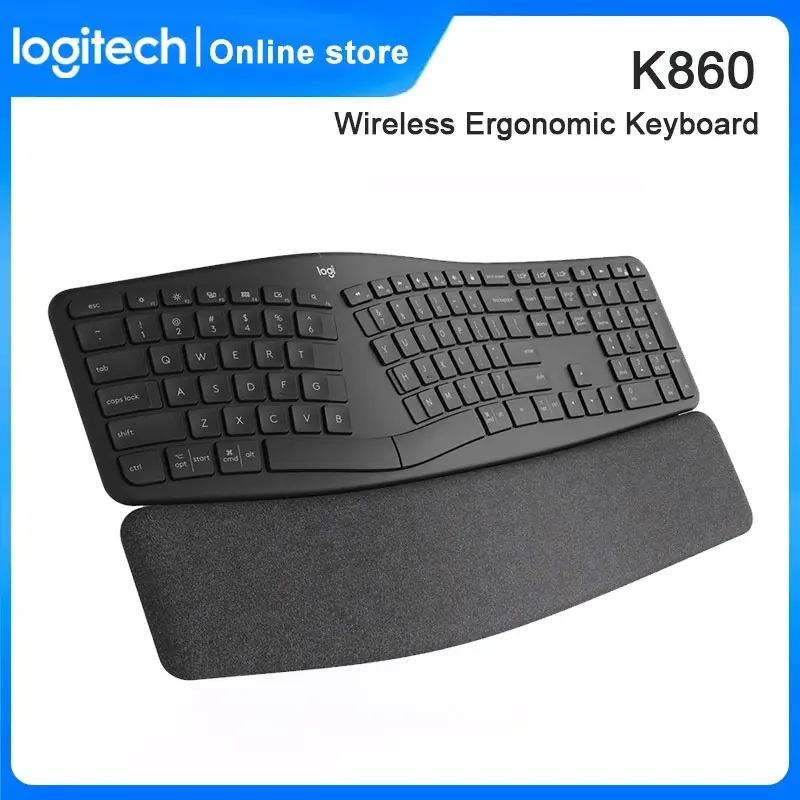 

Клавиатура Logitech Ergo K860 беспроводная эргономичная с поддержкой Bluetooth/usb