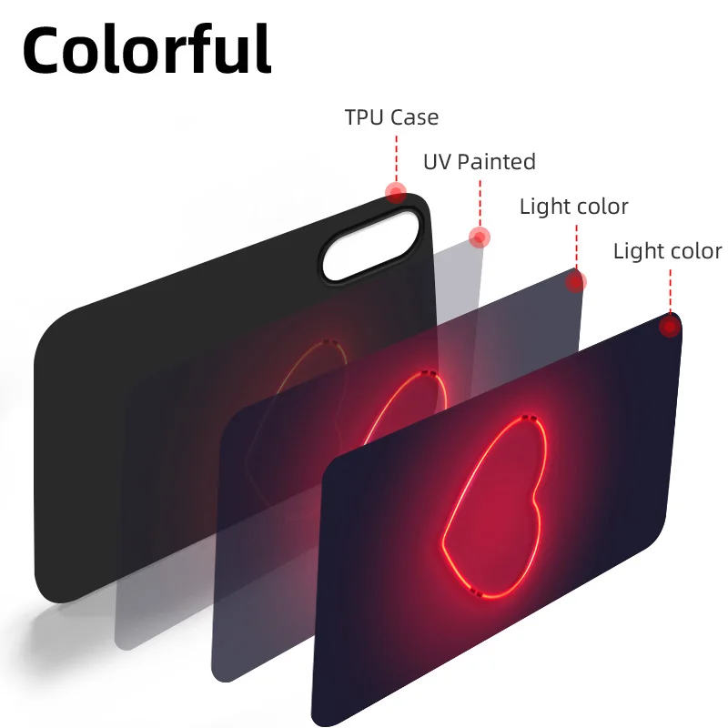 For iPhone 11 Case Love Heart Phone Case For iPhone 13 12 14 Pro Max 7 8 Plus XR XS Max X SE 2022 Cute Cartoon Smile Cover Funda