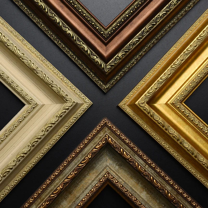 

Poster Photo Wall Frame Picture Canvas Gravel Shadow Box Frame Gold Photocard Silver Porta Retrato Cute Room Decor XF25XP