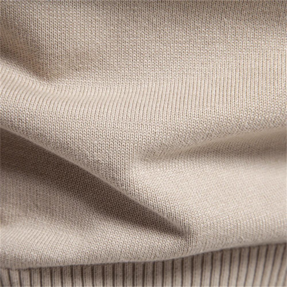 AIOPESON мужские однотонные хлопковые пуловеры с v-образным вырезом свитера длинными