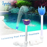 pool fountain adjustable durable swimming waterfall fountain pools decoration easily install water scenery accessories