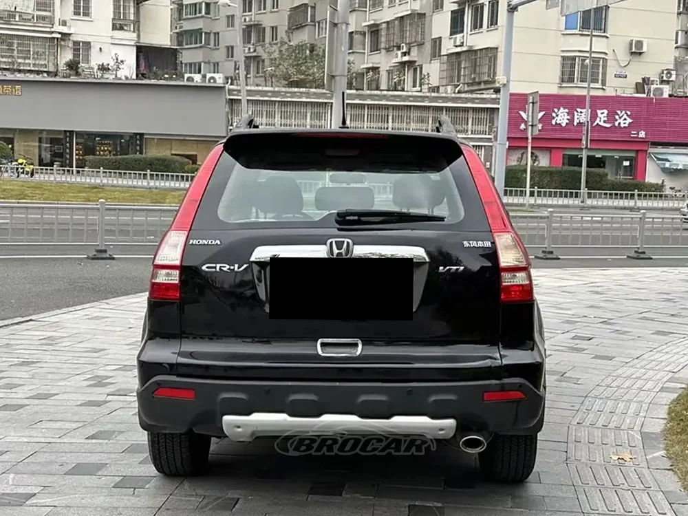Для 2007-2011 Honda CR-V CRV GEN 3 Factory с огнями ABS пластик глянцевый черный спойлер багажник