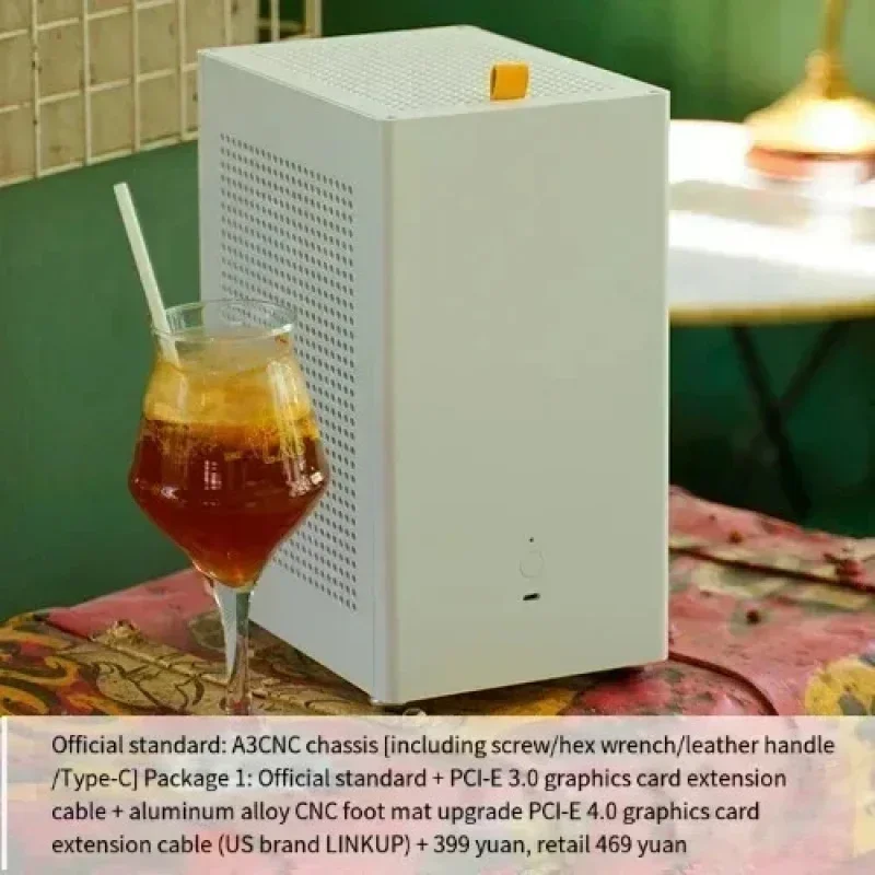 Фото Игровой компьютерный хост Gold Seller AKLLA A3 ITX с поддержкой процессоров и охлаждением 120 мм №4