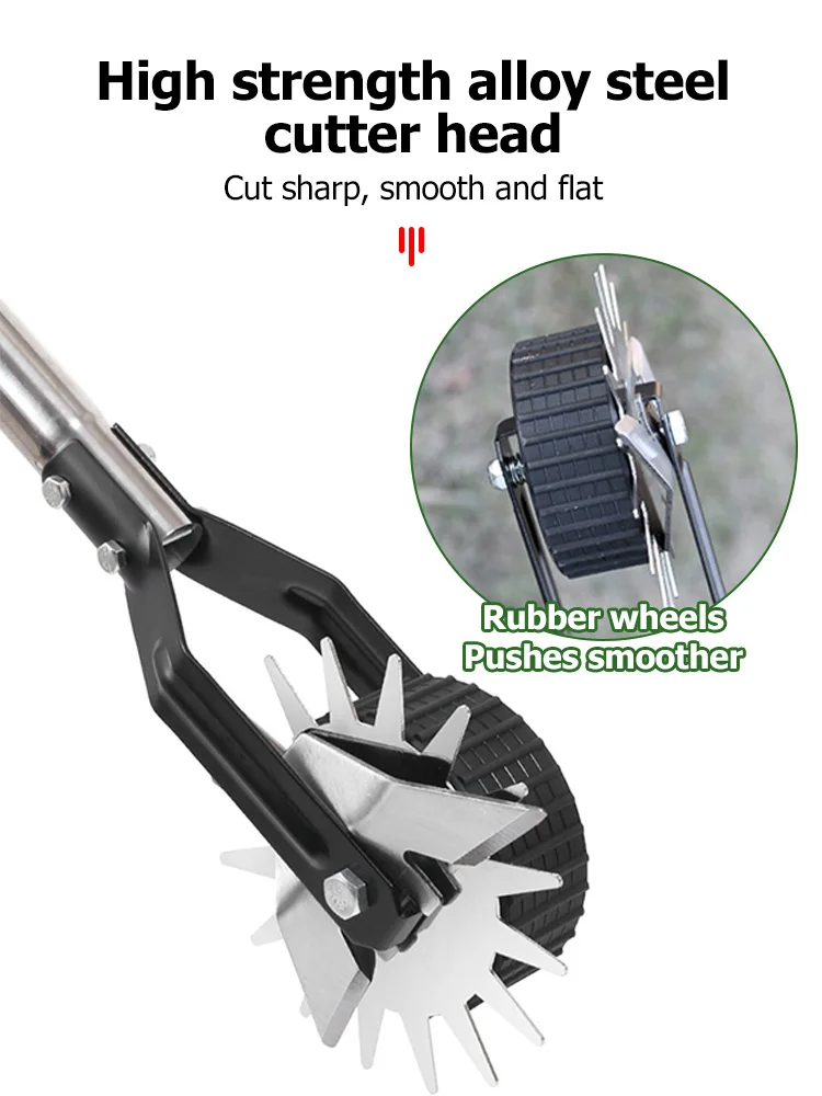 Машинка для стрижки травы на колесиках 1 2/1 6 м