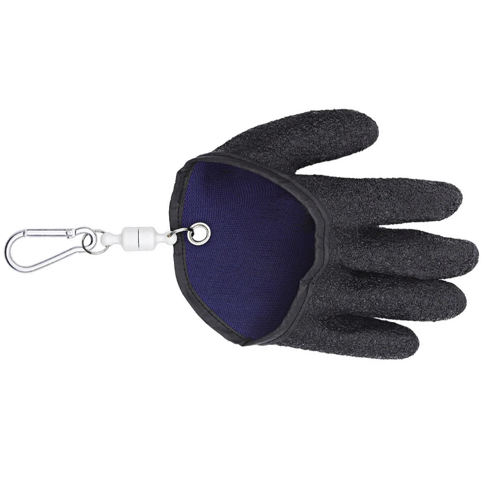 

Fishing Glove for Release, Puncture Fish Glove Handling, Catching, Cleaning, Anti Textured Palm Left-handed style