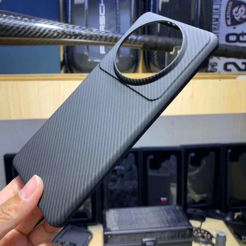 Carbon Fiber Case For Xiaomi Mi 12 Ultra 600D Aramid Fiber Cover Business Slim Shockproof Case For Xiaomi Mi 12S AccessoryUltra