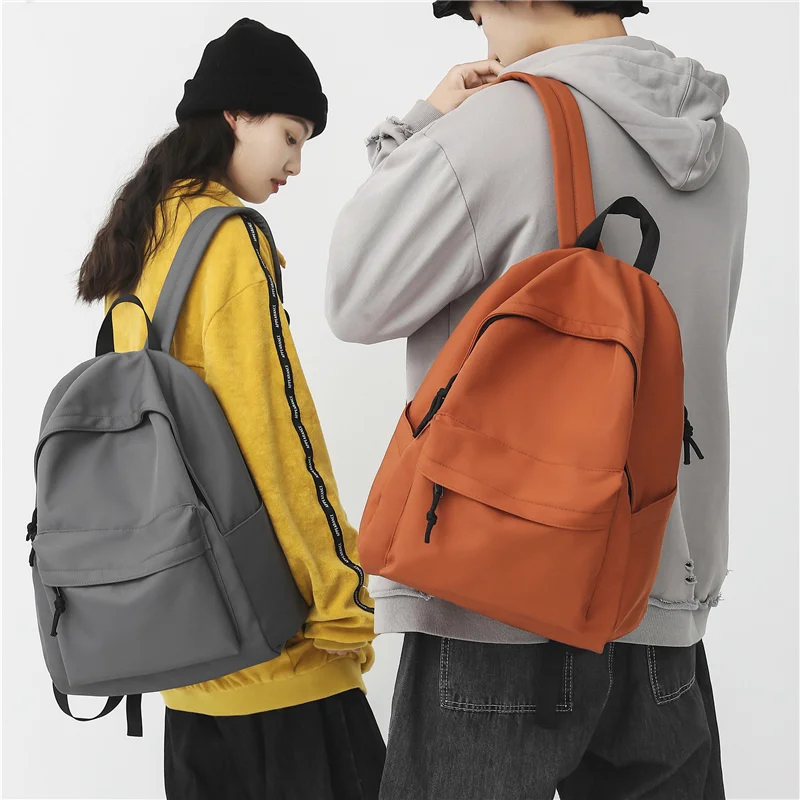 

Simple Pattern Woman School Backpack Man College Student Travel Rucksack A4 Book Schoolbag For Teenage Girl Boy 2023 New Mochila