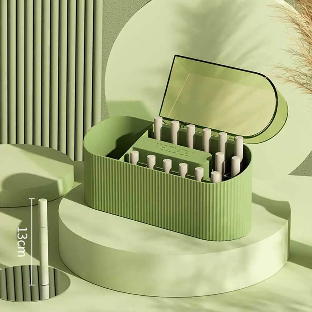 

Многофункциональная Туалетная коробка, настольный держатель для кистей для макияжа, помады, органайзер для макияжа, настольный органайзер, пылезащитный