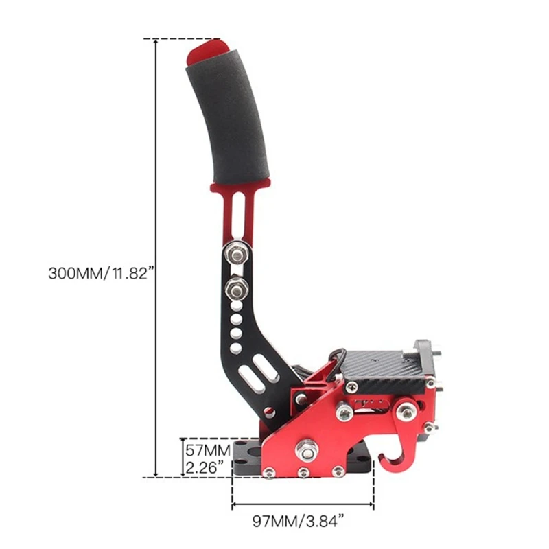 

Тормозная система, ручной тормоз для ралли для g29/g27/g25 PC 64bit Hall Sensor USB SIM Racing для гонок, аксессуары для гоночных игр