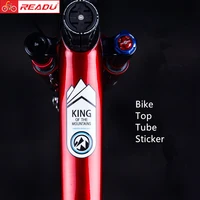 mountain bike bicycle frame stickers top tube sticker road bike decals personalized decorative frame stickers bike accessories
