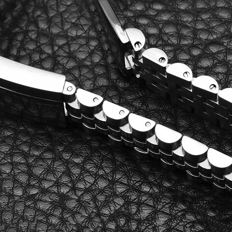Solid 316L Stainless Steel Bracelet Men Luxury Watch Band 20mm for Rolex Oyster Perpetual Datejust DAYTONA SUBMARINER Strap