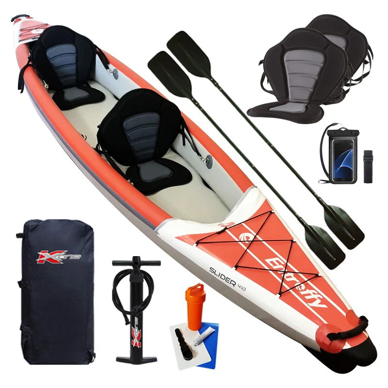 

Spatium Wholesale Inflatable kayak thickened inflatable boat 2/3/4 person motorboat dinghy fishing boat