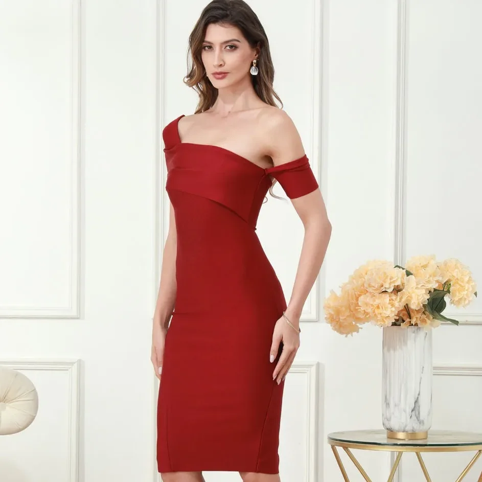 Дизайнерская облегающая юбка Redgowndesign модная летняя женская одежда без рукавов