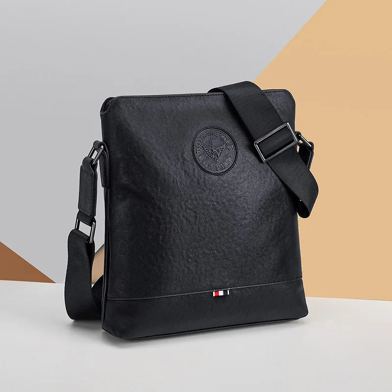 Кожаная сумка ко Дню отца Портфель Деловые документы Сумка на плечо Мужская