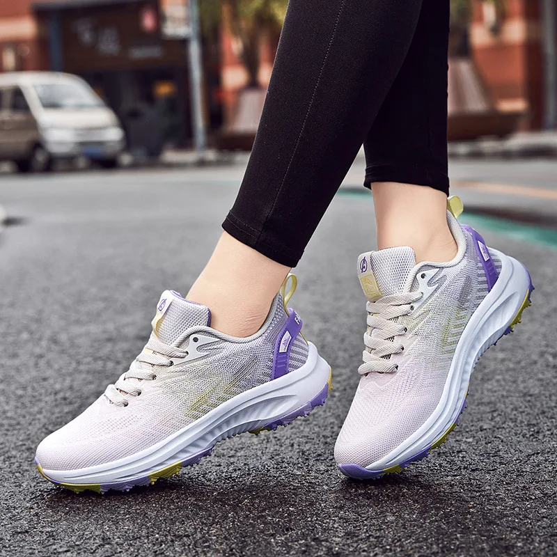 Women's Golf Shoes Luxury Brand Outdoor Golf Training Walking Shoes Comfortable Girls' Fitness Jogging Shoes
