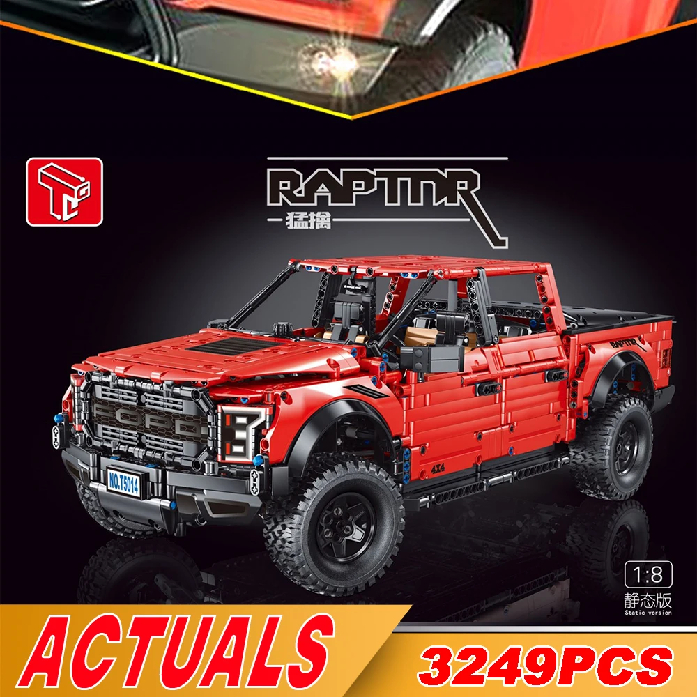 Креативный эксперт строительные блоки Ford Raptors детские игрушки подарки для