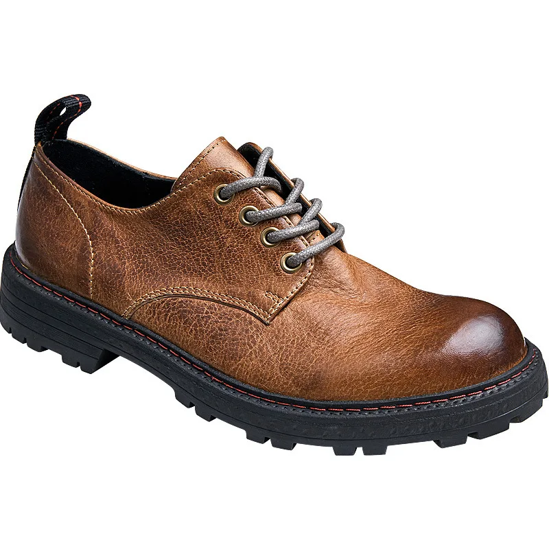 

Lace-Up Business Men Shoes, All-match Cowhide High Quality Genuine Leather Shoes Men Dress Shoes,Summer Oxfords Spring