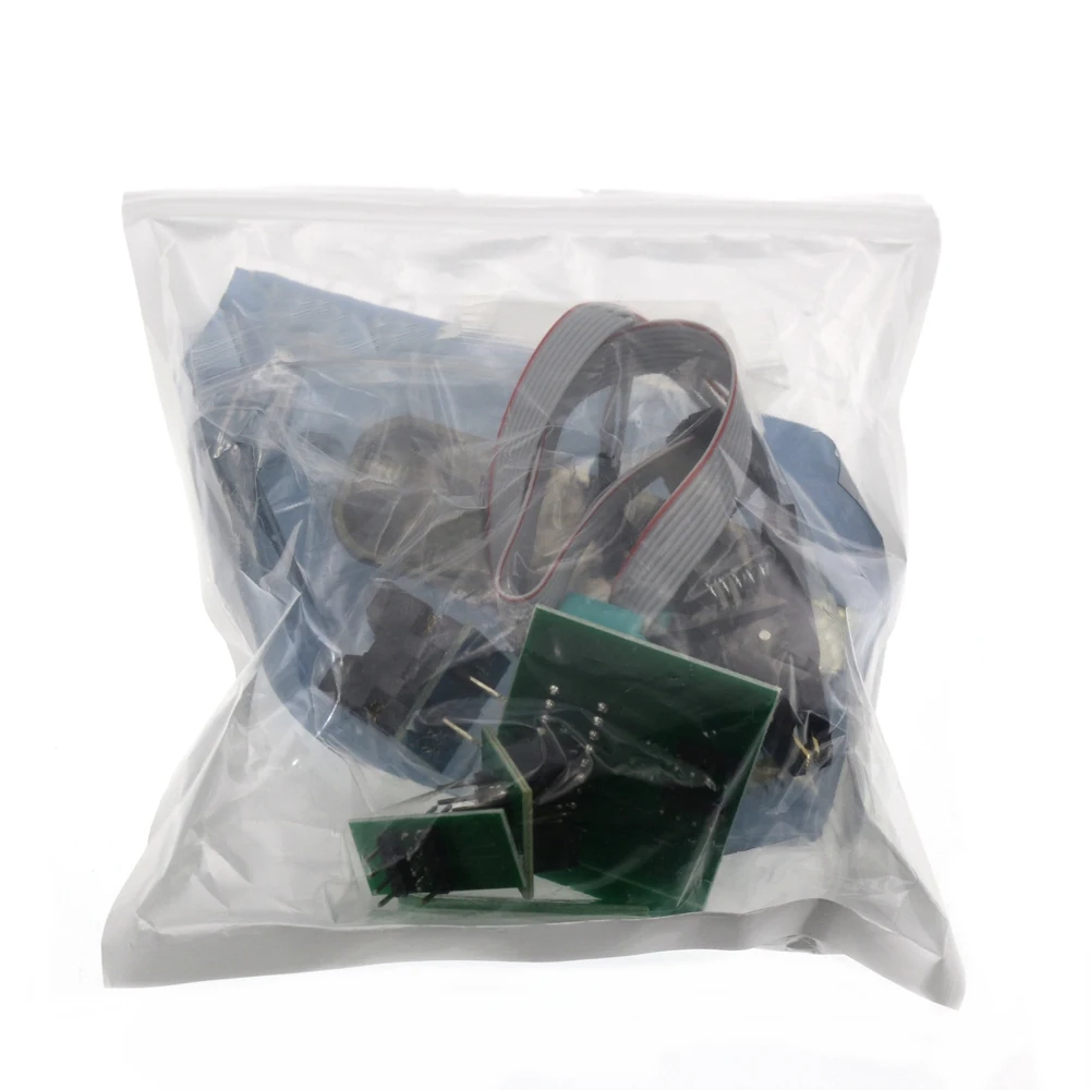 USB-программатор CH341A 24 25 серия EEPROM Flash BIOS + зажим SOIC8 SOP8 комплект адаптера 1 8 в