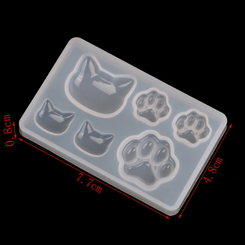 1 шт. силиконовая форма для украшений из смолы