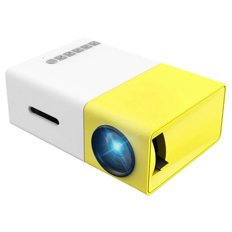 

LED Projector YG300 Pro 1080P Home Theater Cinema Beamer 400 Lumen USB Audio HDMI-Compatible HD EU Plug