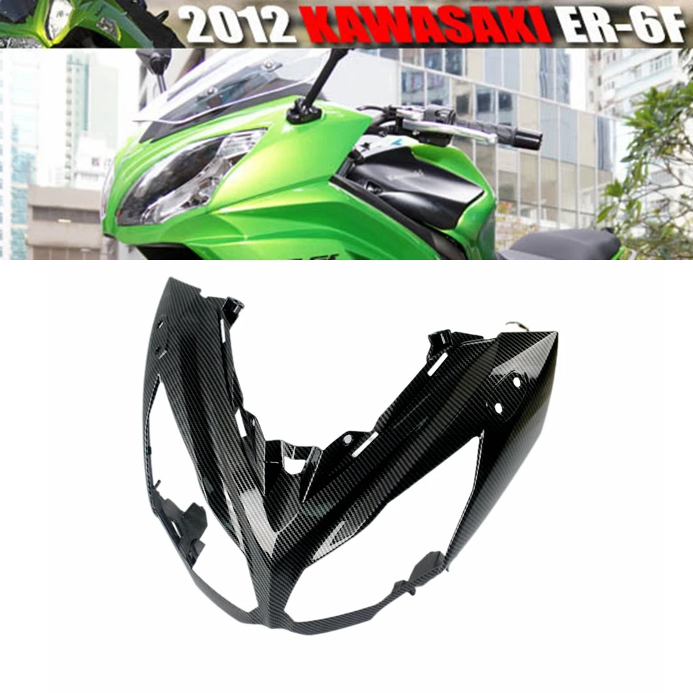 

Для Kawasaki ER-6F Ninja 650 ER6F EX650 EX650F EX650E EX650A 2012 2013 2014 2015 2016 Передняя верхняя часть носа