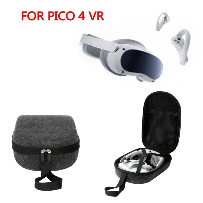 

Твердый футляр в классическом стиле для гарнитуры Pico 4 VR H8WD