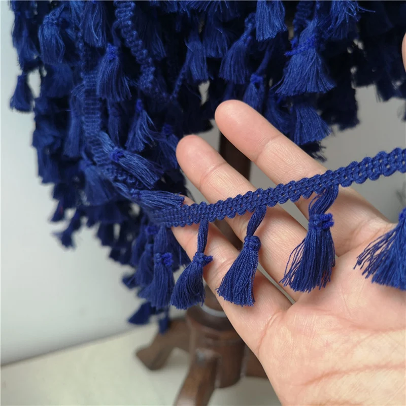 Декоративная кружевная бахрома из хлопка 2 шт