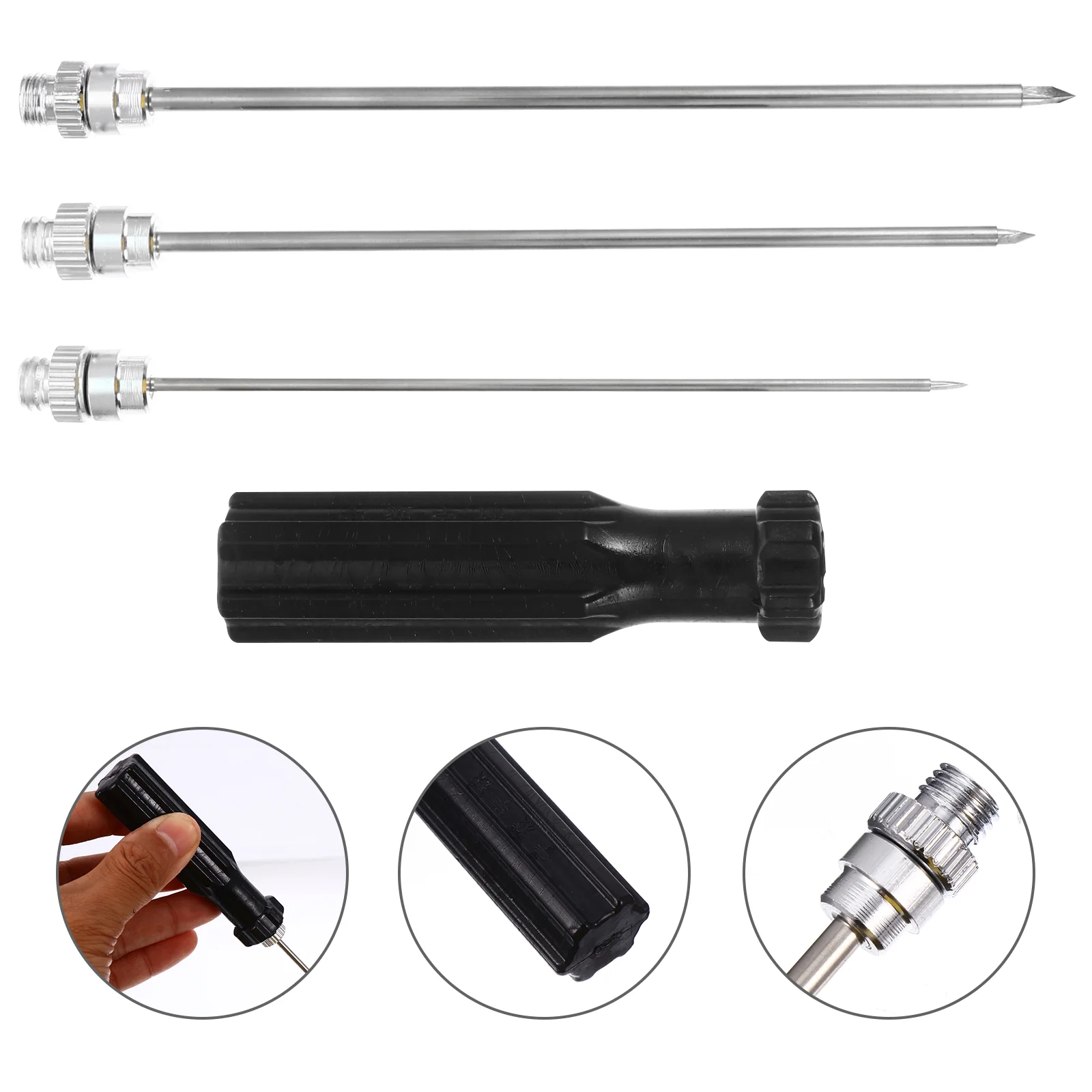 

Trocar Needle Livestock Rumen Cattle Tool Veterinary Puncture Stomach Three Equipment Deflation Sheep Exhaust Syringe Blunt