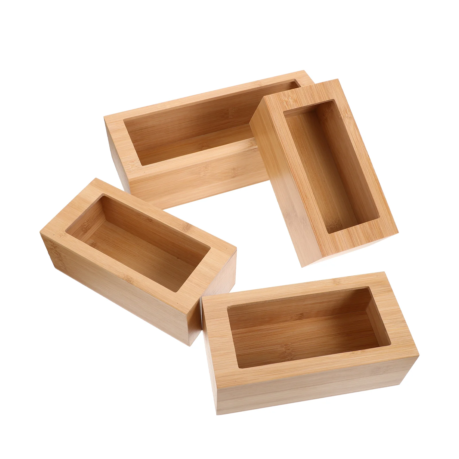 

Food Bag Storage Organizer Holders Bamboo Food Bag Dispenser for Kitchen Drawer