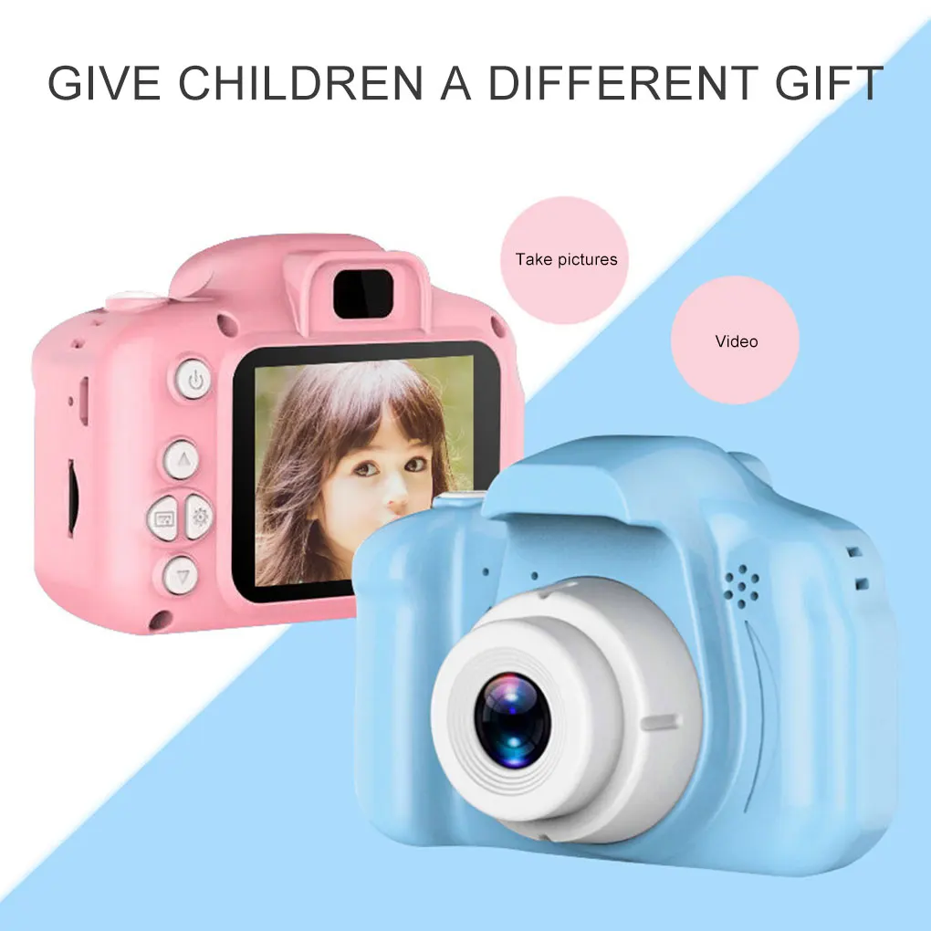 

Детская мини-камера, обучающие игрушки для детей, детские подарки, мультяшный подарок на день рождения, портативная Регулируемая цифровая камера