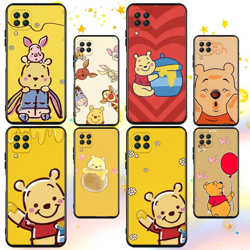 

Disney Winnie the Pooh For Huawei Nova 2i 3 3i 5T 6 7 7i 8 8i 9 PRO Mate 10 20 40 Lite Pro Black luxury Silicone Soft Phone Case