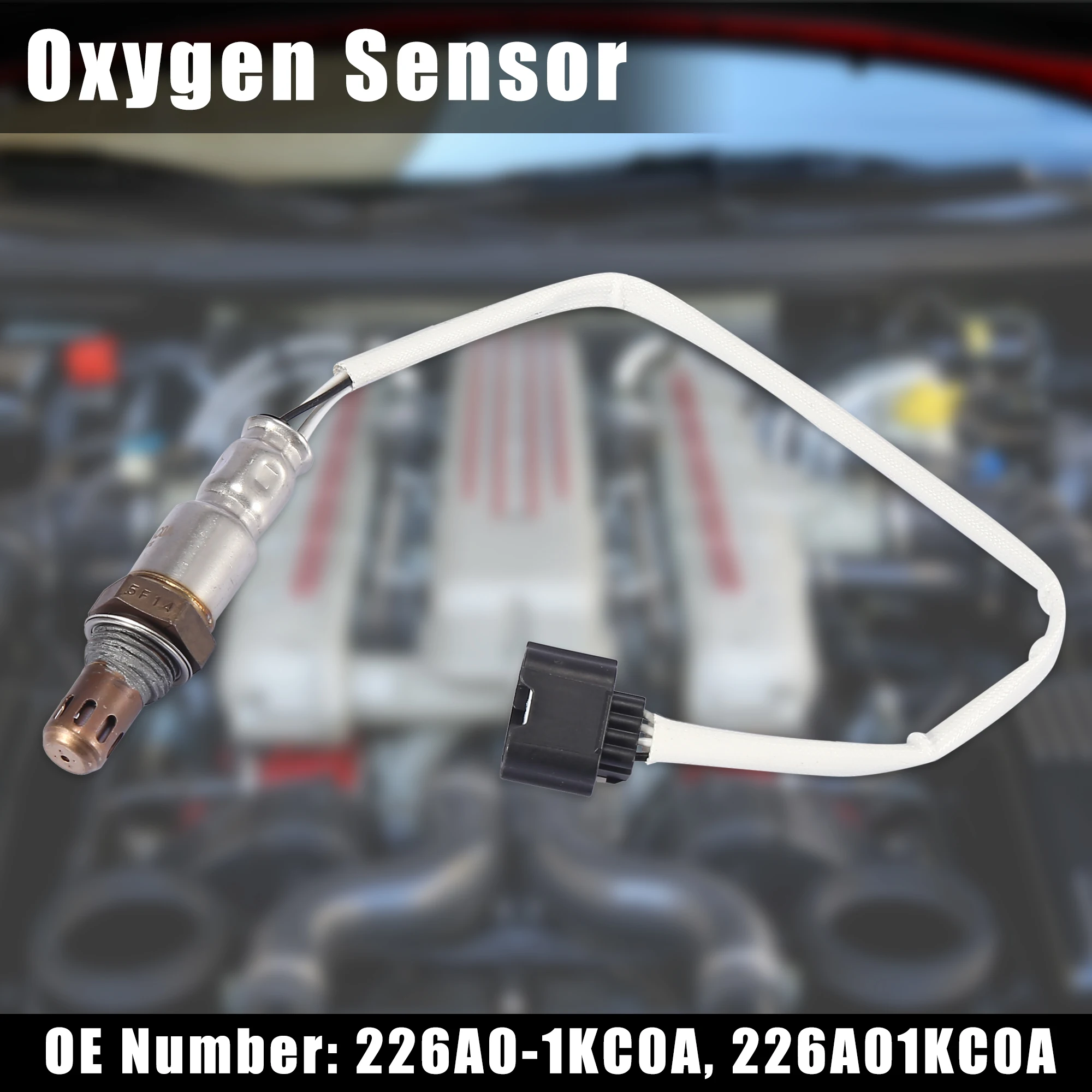 

X Autohaux Auto Lambda Oxygen Sensors 226A01KC0A for Nissan 370Z Juke Probe Exhaust Gas Air Fuel Ratio O2 Sensor Car Accessories