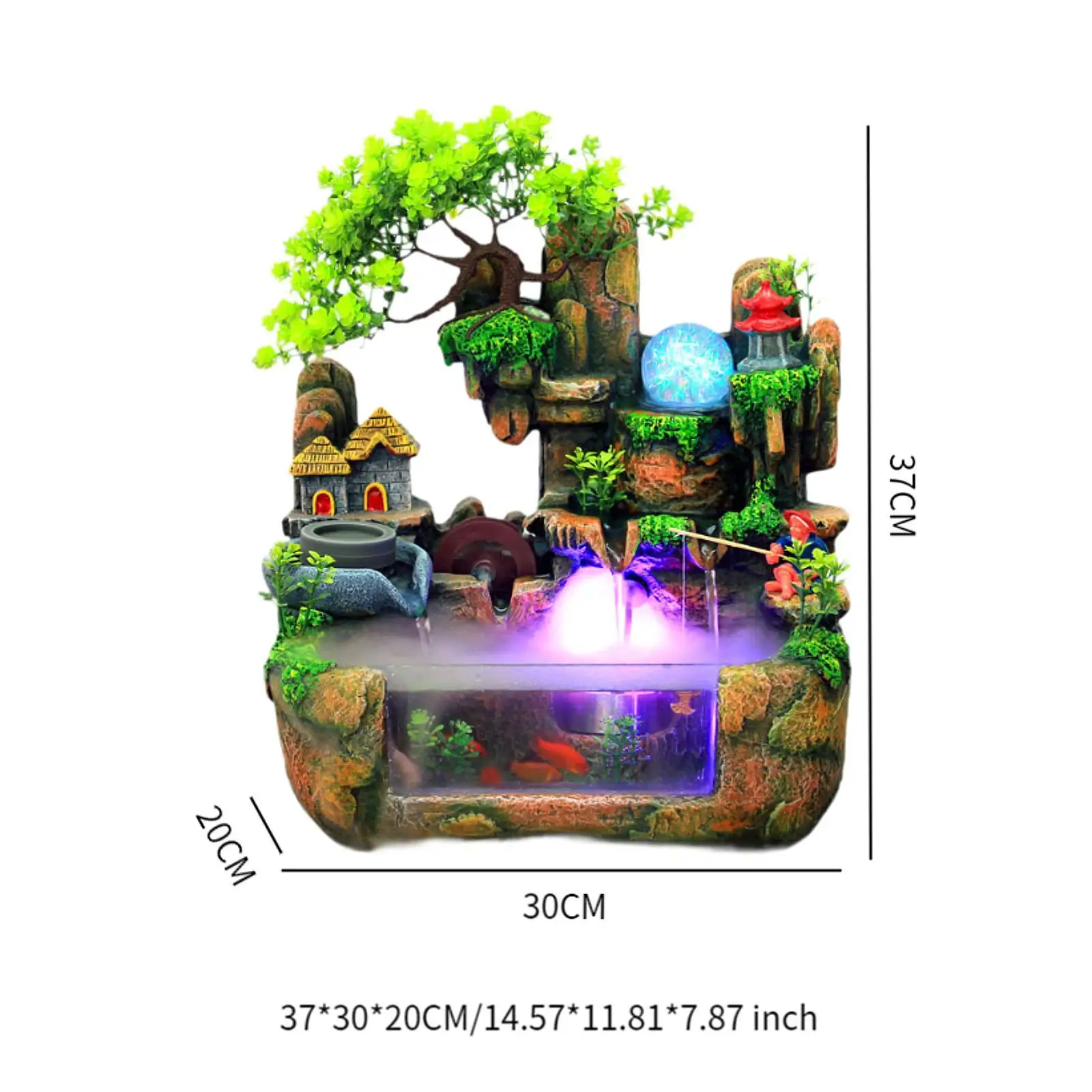 Настольный фонтан для релаксации в помещении