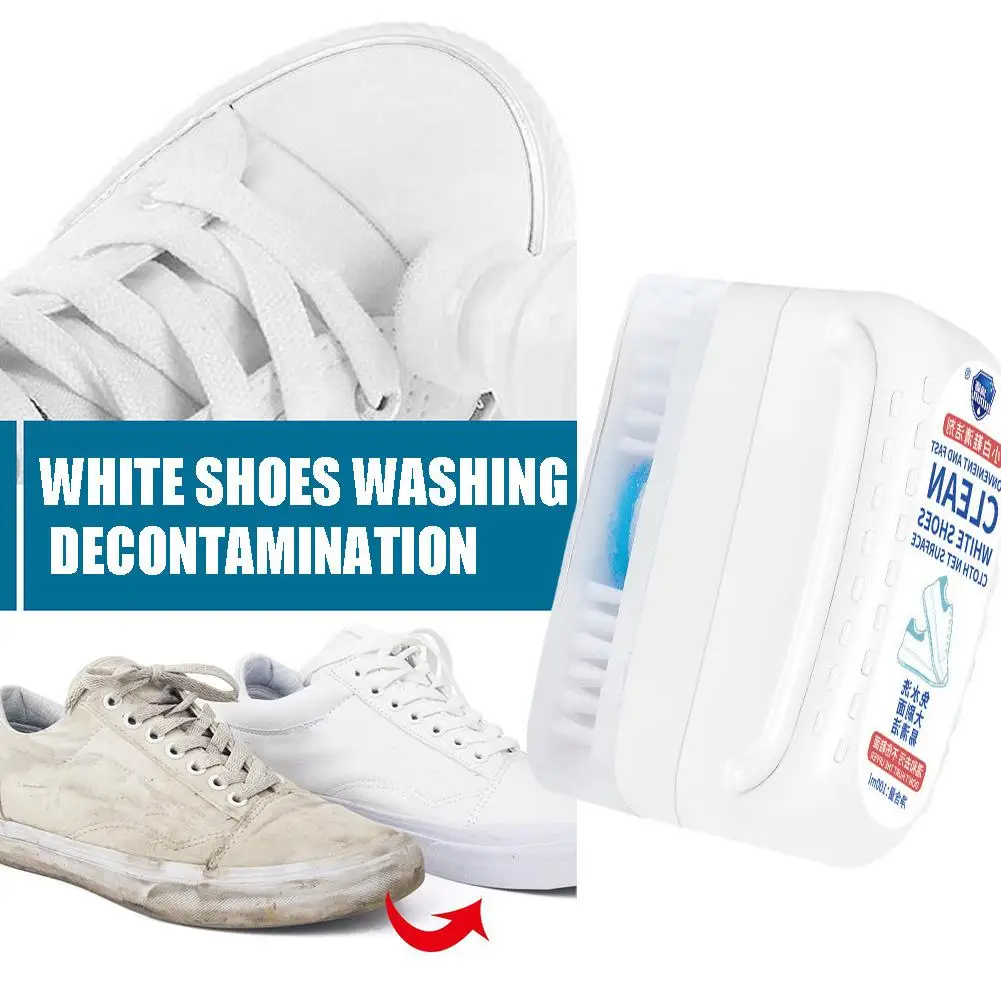 

Cleaning Agent White Shoes Washing Decontamination Shoes Cleaning Cleaner Foam Cleaner Detergent Agent Shoe Z5Z9