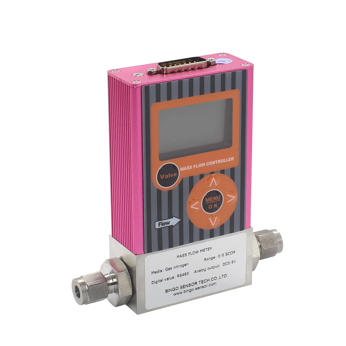 

High Accuracy Ammonia Gas Air And Lpg Mass Flow Controller Flow Meter