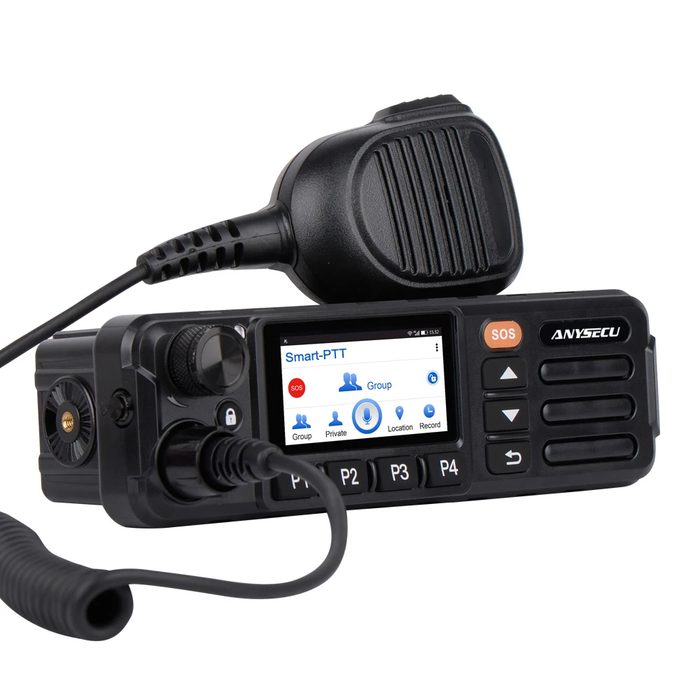 

4G-W7Plus Zello радио RealPtt Android Автомобильная рация 4G LTE сенсорный экран автомобильное радио с Sim-картой сеть радио дальнего действия