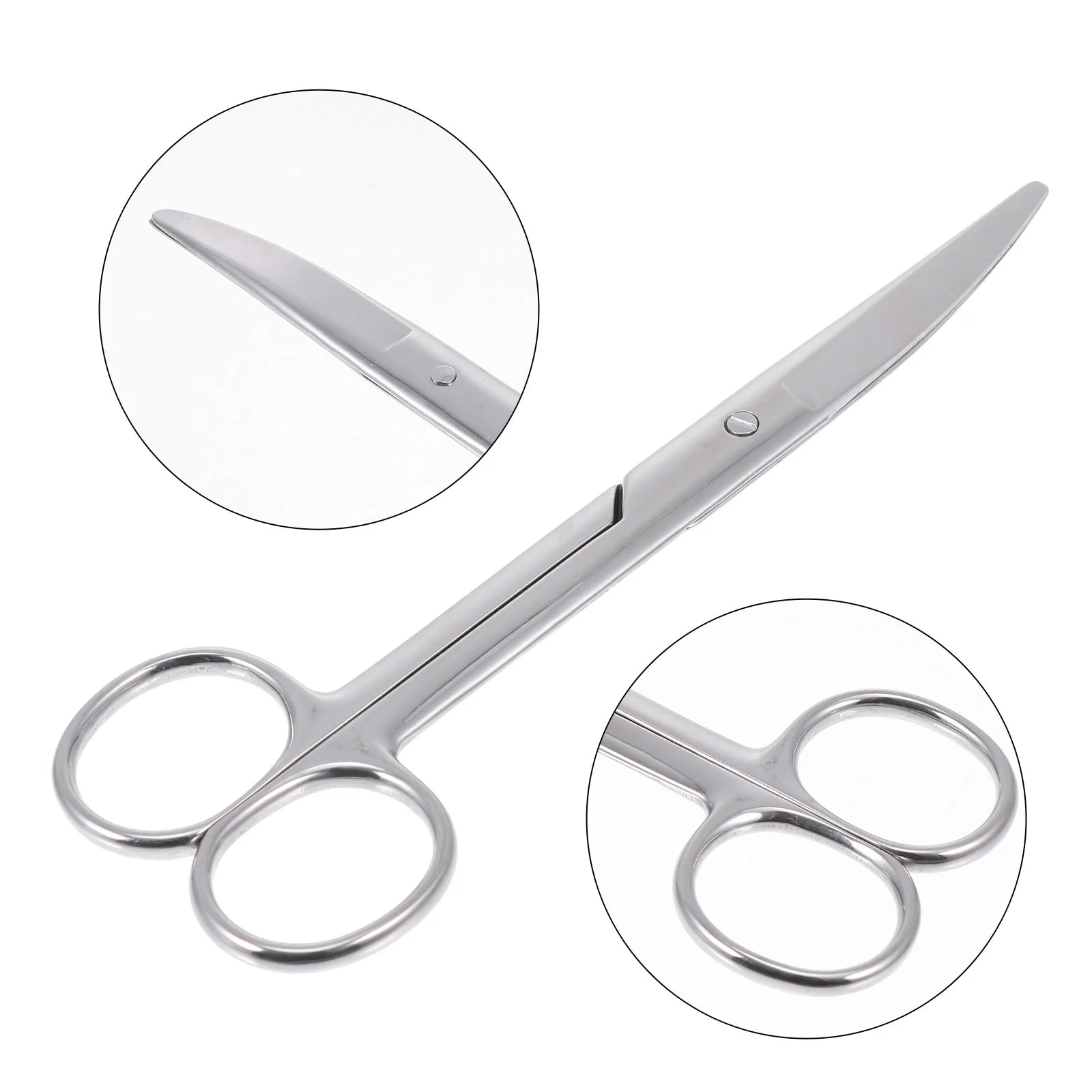 

Scissors Shears Ostomy Stoma Colostomy Bandage Blunt Gauze Nursing Curved Cutting Dressmaking Metal Nurse Veterinary Scissor
