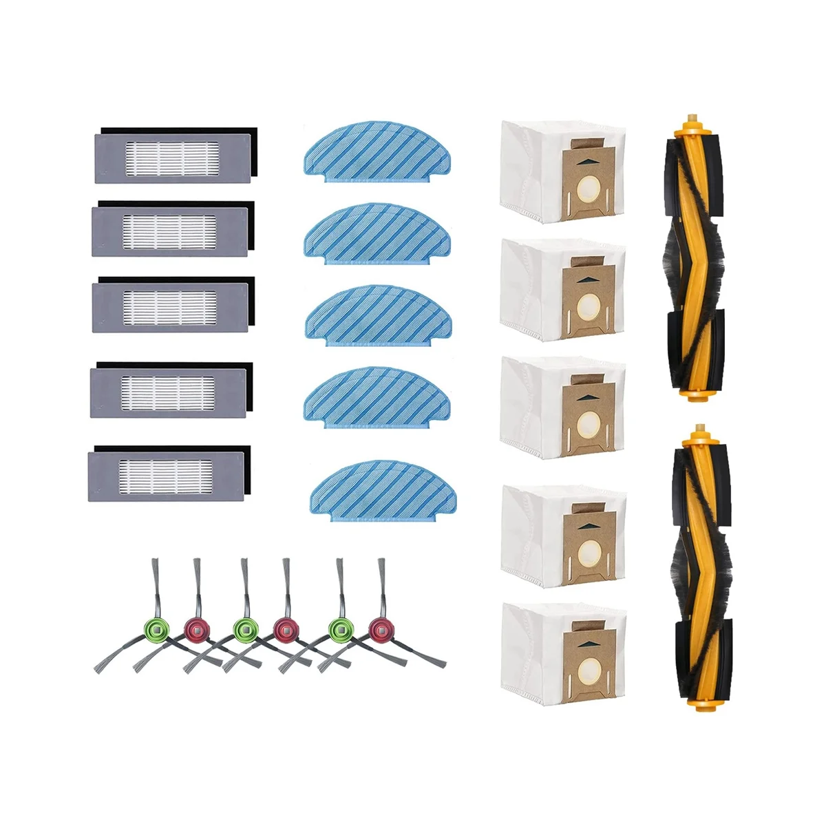 

For Vac/Vac Max/Vac Station/Vac 2 Pro Roller Brushes Side Brush Mop Filter Dust Bags Robotic Vacuum Accessories