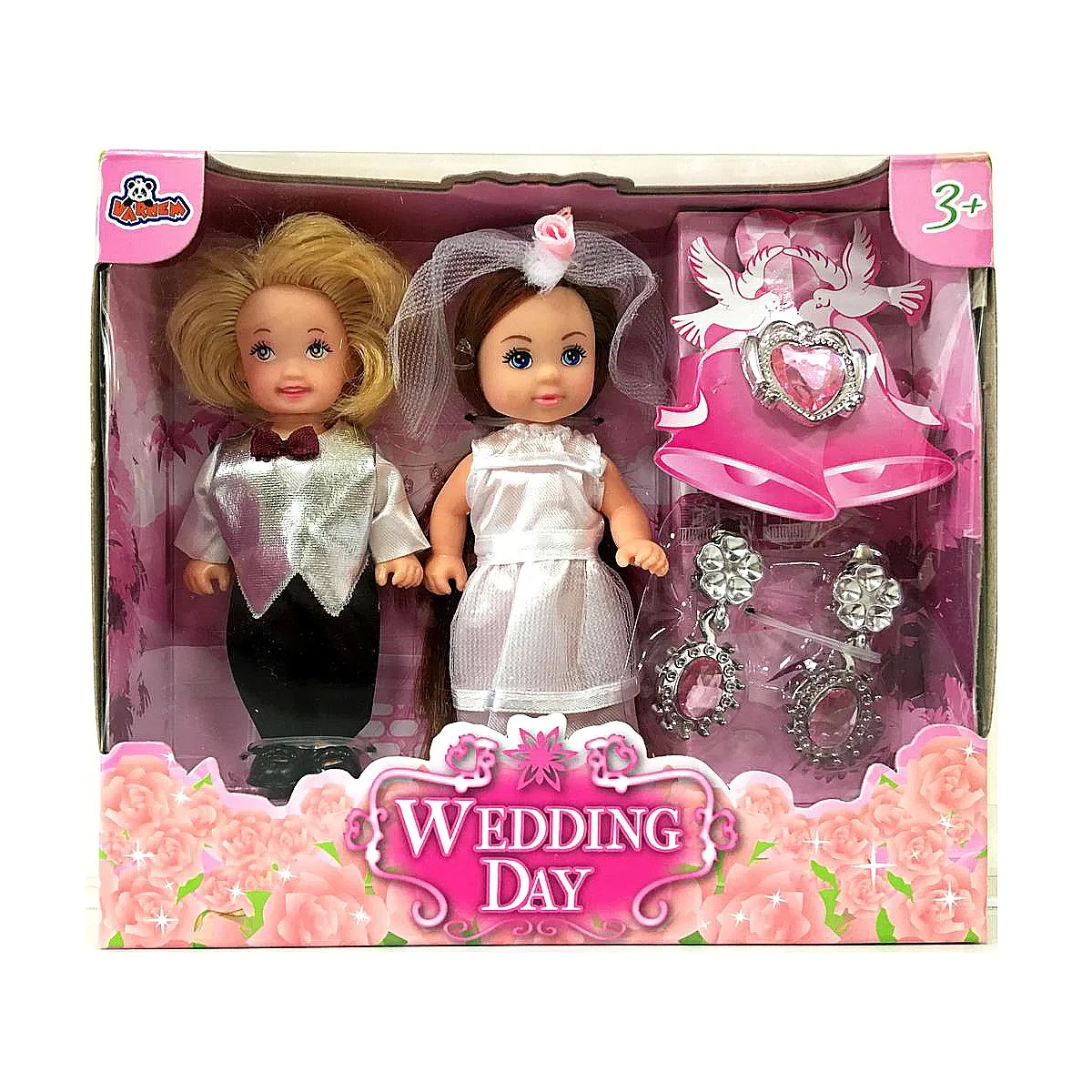 

Аксессуары для кукол невеста жениха 11 см