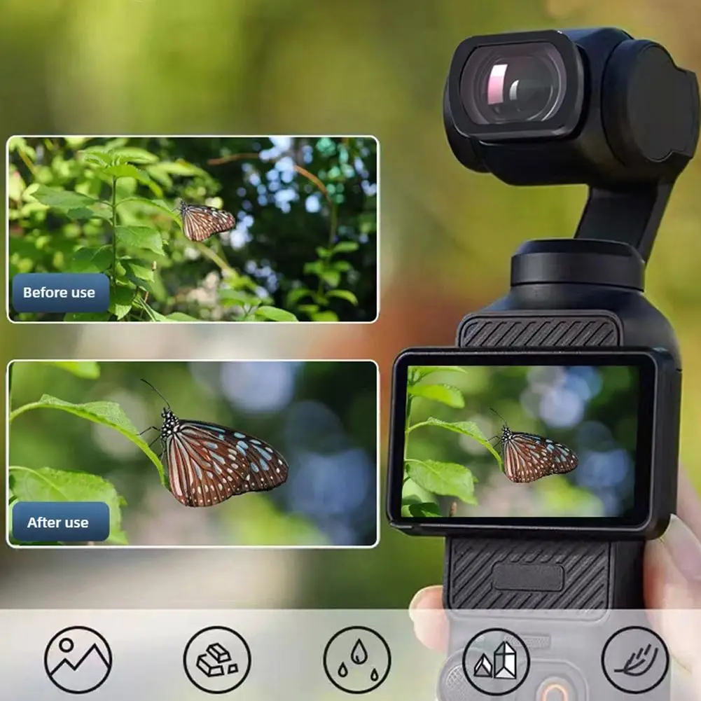 Магнитный ультра-макрообъектив для DJI OSMO Pocket 3 10-кратный