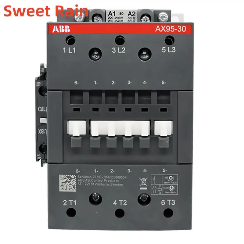 ABB AX95-30-11 A 3P AC Контактор AX95-30-11 напряжение катушки в переменного тока 24 В переменного тока в