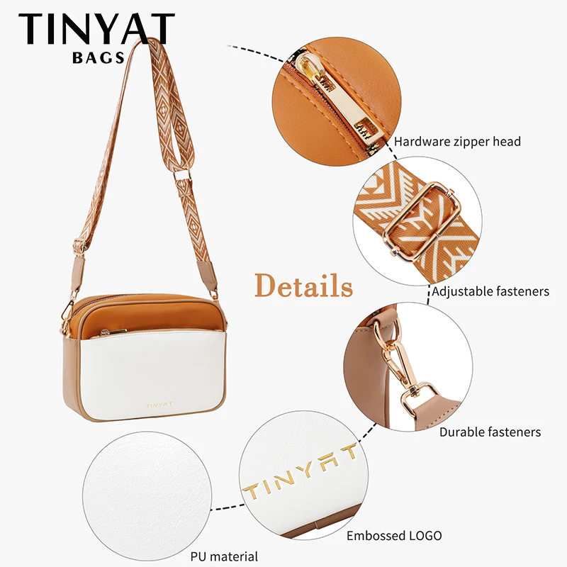 TINYAT богемная сумка через плечо для женщин женская сумка-тоут из искусственной