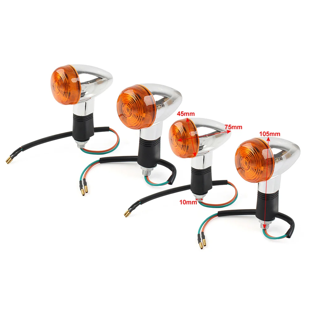 4x индикатор указателя поворота мотоцикла для Kawasaki Vulcan VN 800 900 1500 1600 1700