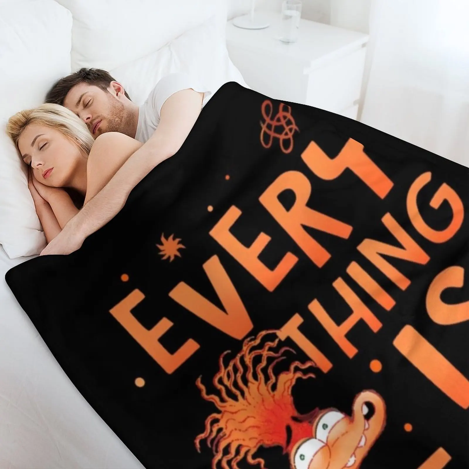 Все подходит для тревоги Inside Out 2 - тревога внутри. Одеяло кровати. Утяжеленные