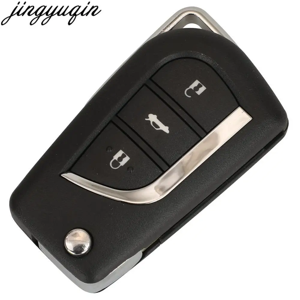 Jingyuqin 3 шт. сигнализация для автомобильного ключа с дистанционным управлением 312