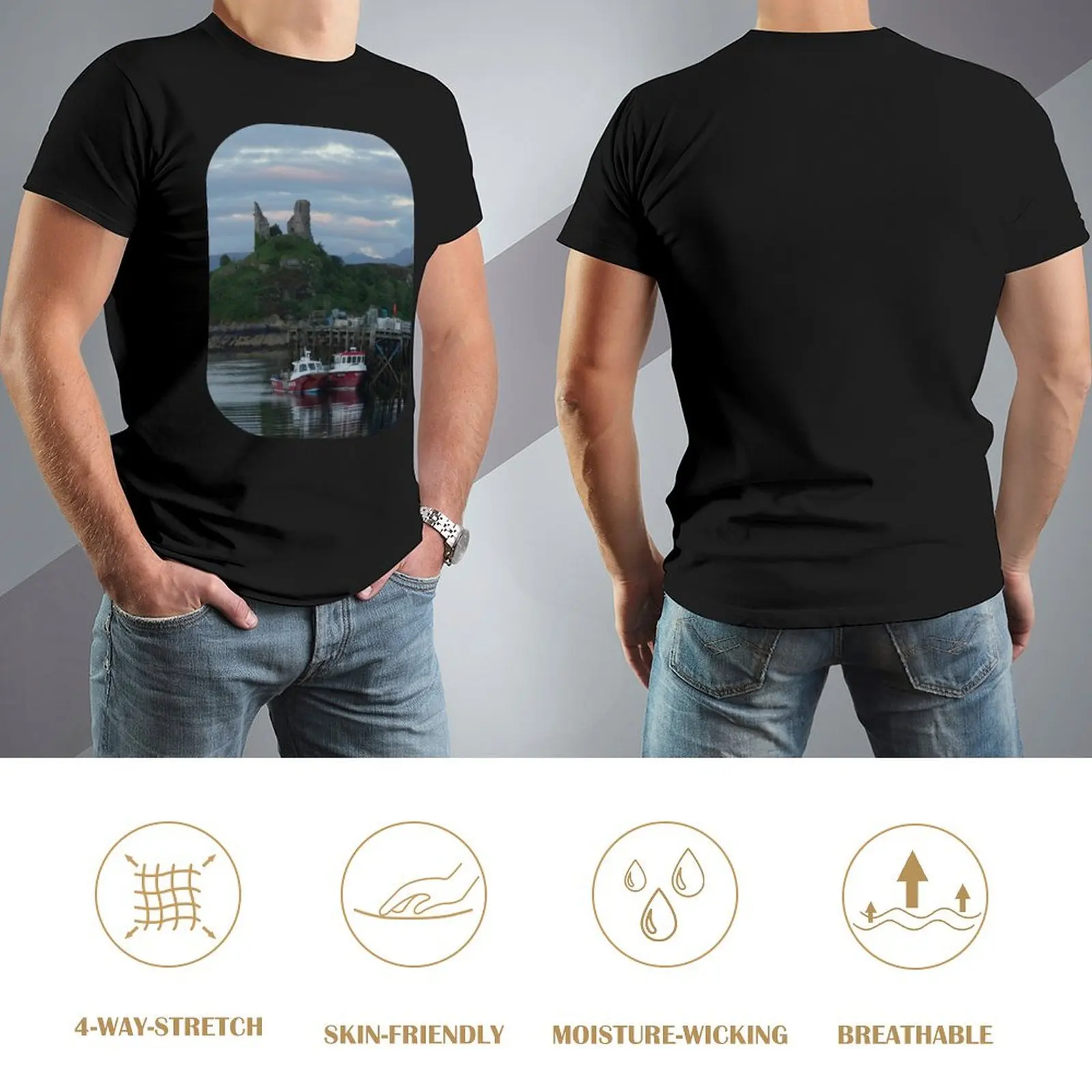 Футболка Saucy Mary's Castle футболка с рисунком винтажная одежда больших размеров