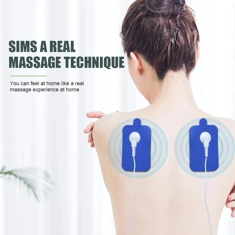 Мини-массажер для шеи Monclique с 8-режимным электрическим стимулятором релаксации