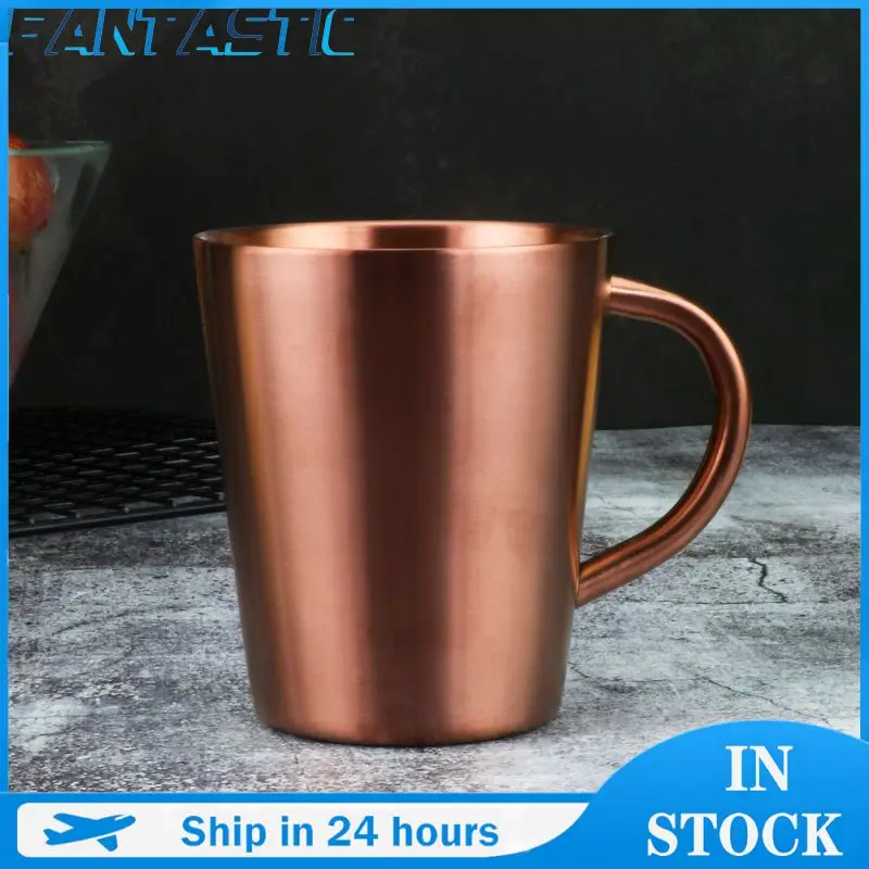 Office Mugs Heat Insulation Beer Wine Mug Drinking Water Cups For Home Office Wide Mouth Coffee Cups Wholesale Water Bottle Mug